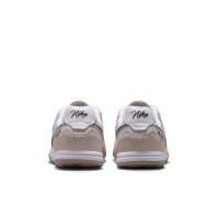 Nike Tiempo Streetgato Kids Street Football Shoes White Black Beige