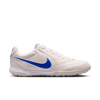 Nike Tiempo Pro Ligera (TF) Turf Football Boots Chalk White Blue White