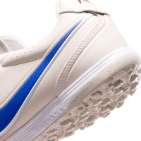 Nike Tiempo Pro Ligera (TF) Turf Football Boots Chalk White Blue White