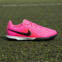 Nike Tiempo Academy Maestro (TF) Turf Voetbalschoenen Felroze Zwart