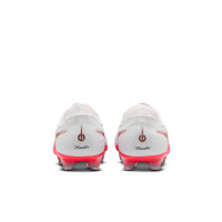 Nike Tiempo Maestro Elite (FG) Gras Football Boots White Bright Red Gold