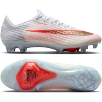 Nike Zoom Mercurial Superfly 11 Elite (FG) Gras Voetbalschoenen Wit Felrood Goud