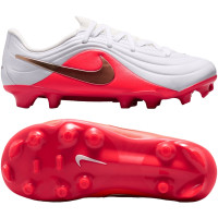 Nike Tiempo Maestro Academy Grass/Artificial Grass Football Boots (MG) Toddlers White Bright Red Gold