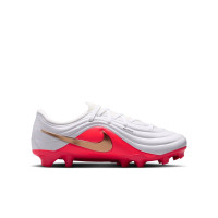 Nike Tiempo Maestro Academy Grass/Artificial Grass Football Boots (MG) Toddlers White Bright Red Gold