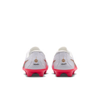 Nike Tiempo Maestro Academy Grass/Artificial Grass Football Boots (MG) Toddlers White Bright Red Gold