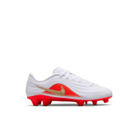 Nike Tiempo Maestro Club (MG) Grass/Artificial Grass Football Boots Toddlers White Bright Red Gold
