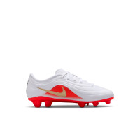 Nike Tiempo Maestro Club (MG) Grass/Artificial Grass Football Boots Toddlers White Bright Red Gold