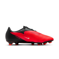 Nike Phantom 6 Low Academy (MG) Grass/Artificial Grass Football Boots Black Bright Red Gold