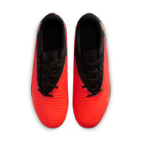 Nike Phantom 6 Low Club (MG) Grass/Artificial Grass Football Boots Black Bright Red Gold
