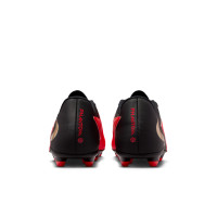 Nike Phantom 6 Low Club (MG) Grass/Artificial Grass Football Boots Black Bright Red Gold