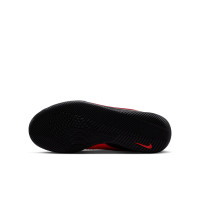 Nike Phantom 6 Low Club (IN) Kids Indoor Football Boots Black Bright Red Gold