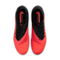 Nike Phantom 6 High Academy (MG) Grass/Artificial Grass Football Boots Black Bright Red Gold