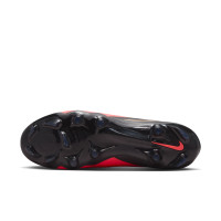 Nike Phantom 6 High Pro (FG) Gras Football Boots Black Bright Red Gold