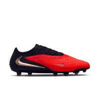 Nike Phantom 6 Low Elite (AG) Artificial Grass Football Boots Black Bright Red Gold