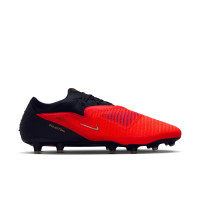 Nike Phantom 6 Low Elite (AG) Artificial Grass Football Boots Black Bright Red Gold