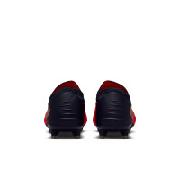 Nike Phantom 6 Low Elite (AG) Artificial Grass Football Boots Black Bright Red Gold