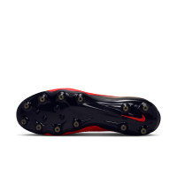 Nike Phantom 6 Low Elite (AG) Artificial Grass Football Boots Black Bright Red Gold