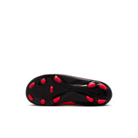 Nike Phantom 6 Low Club (MG) Grass/Artificial Grass Football Boots Toddlers Black Bright Red Gold