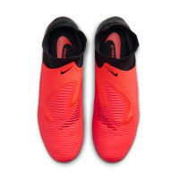 Nike Phantom 6 High Pro (AG) Artificial Grass Football Boots Black Bright Red Gold
