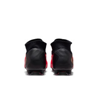 Nike Phantom 6 High Pro (AG) Artificial Grass Football Boots Black Bright Red Gold