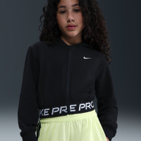 Nike Pro Fleece Training Jacket Kids Black White