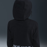 Nike Pro Fleece Training Jacket Kids Black White