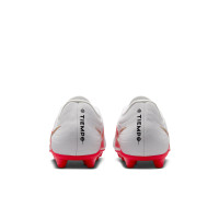 Nike Tiempo Maestro Club (MG) Grass/Artificial Grass Football Boots White Bright Red Gold