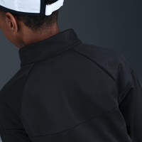 Nike Sportswear Full-Zip Kids Tracksuit Black White