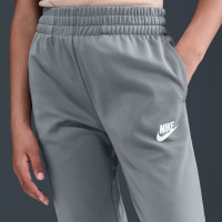 Nike Sportswear Full-Zip Kids Tracksuit Dark Grey Light Grey White