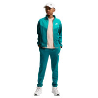Nike Sportswear Full-Zip Kids Tracksuit Teal Light Green White