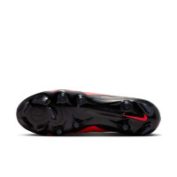 Nike Phantom 6 Low Pro (FG) Gras Football Boots Black Bright Red Gold