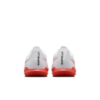 Nike Tiempo Maestro Club (IN) Zaalvoetbalschoenen Wit Felrood Goud