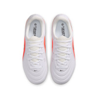 Nike Tiempo Maestro Academy (MG) Grass/Artificial Grass Football Boots Kids White Bright Red Gold