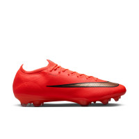 Nike Mercurial Vapor 17 Elite (FG) Gras Football Boots Bright Red Black Gold