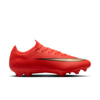 Nike Mercurial Vapor 17 Pro (FG) Gras Football Boots Bright Red Black Gold