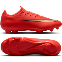 Nike Mercurial Vapor 17 Pro (FG) Gras Football Boots Bright Red Black Gold
