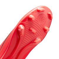 Nike Mercurial Vapor 17 Club (MG) Grass/Artificial Grass Football Boots Bright Red Black Gold