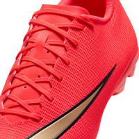 Nike Mercurial Vapor 17 Club (MG) Grass/Artificial Grass Football Boots Bright Red Black Gold