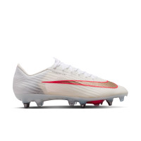 Nike Zoom Mercurial Superfly 11 Elite (SG) Iron Stud Football Boots White Bright Red Gold