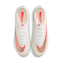 Nike Zoom Mercurial Superfly 11 Elite (SG) Iron Stud Football Boots White Bright Red Gold