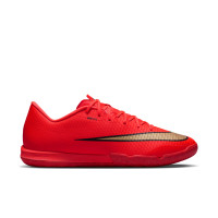Nike Mercurial Vapor 17 Academy (IN) Indoor Football Boots Bright Red Black Gold