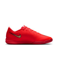 Nike Mercurial Vapor 17 Academy (IN) Indoor Football Boots Bright Red Black Gold