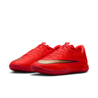 Nike Mercurial Vapor 17 Academy (IN) Indoor Football Boots Bright Red Black Gold