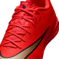 Nike Mercurial Vapor 17 Academy (IN) Indoor Football Boots Bright Red Black Gold