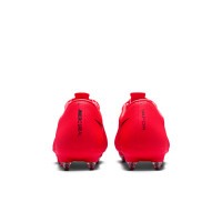 Nike Mercurial Vapor 17 Academy (SG) Iron Stud Anti-Clog Football Boots Bright Red Black Gold