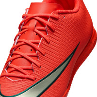 Nike Mercurial Vapor 17 Club (IN) Indoor Football Boots Bright Red Black Gold