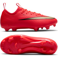 Nike Mercurial Vapor 17 Academy (MG) Grass/Artificial Grass Football Boots Kids Bright Red Black Gold