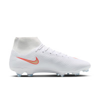 Nike Mercurial Superfly 11 Academy (MG) Grass/Artificial Grass Football Boots White Bright Red Gold