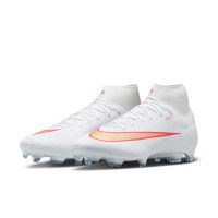 Nike Mercurial Superfly 11 Academy (MG) Grass/Artificial Grass Football Boots White Bright Red Gold