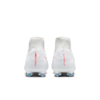 Nike Mercurial Superfly 11 Academy (MG) Grass/Artificial Grass Football Boots White Bright Red Gold